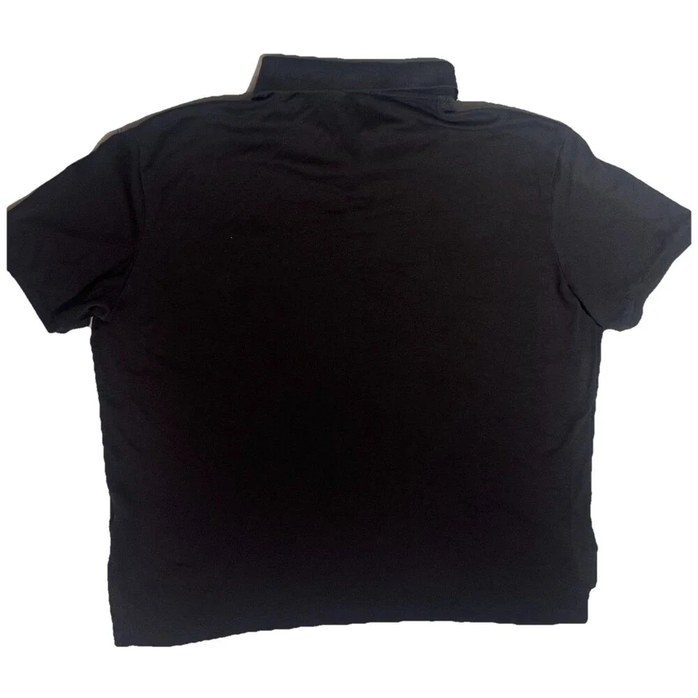 Polo Ralph Lauren Polo Shirt Mens XL Blk Pima Soft Touch Preppy Golf Flesh Pony